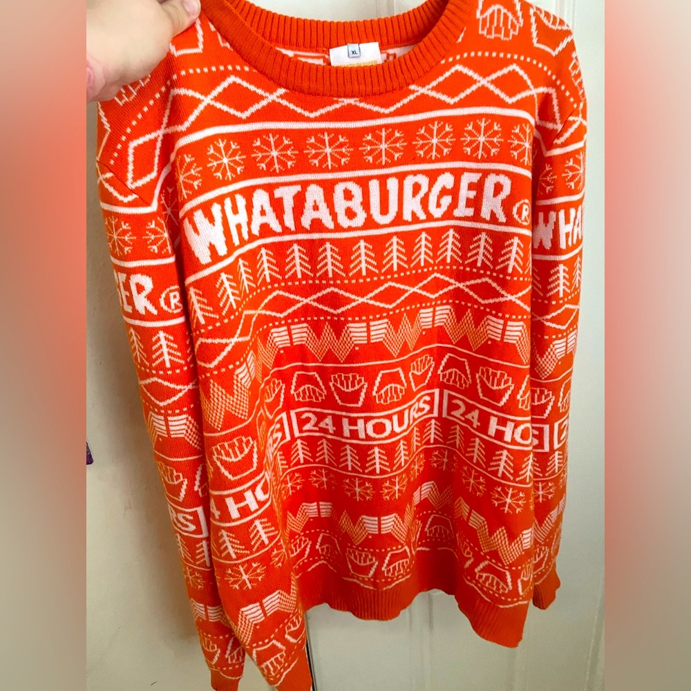 Whataburger Ugly Christmas Sweater